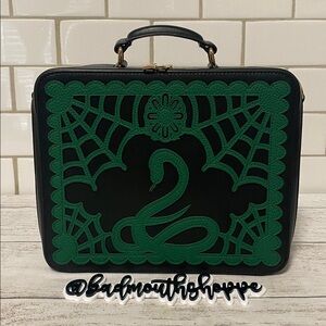 *Backstitch Bruja Snake Papel Picado Bag Purse - Harry Potter Slytherin Hogwarts